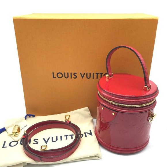 LOUIS VUITTON Monogram Vernis Cannes PM Hand Bag Shoulder Bag